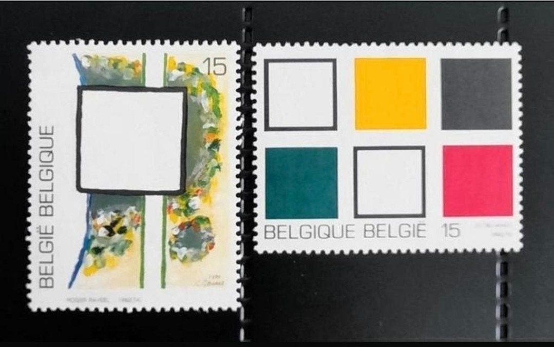 België: OBP 2452/53 ** Kunstreeks 1992., Frankeerzegel, Ophalen of Verzenden, Zonder stempel, Postfris