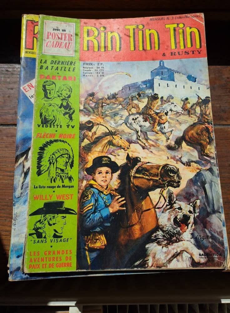 Rintintin et Rusti nouvelle série, Enlèvement, Comme neuf, Journal