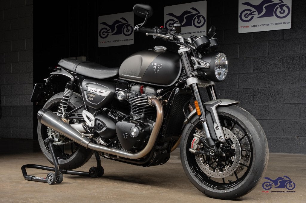 Triumph Speed Twin 1200 - 1.653 km Tva Recuperable, Motos, 1197 cm³, Permis Moto A, Entreprise, Occasion