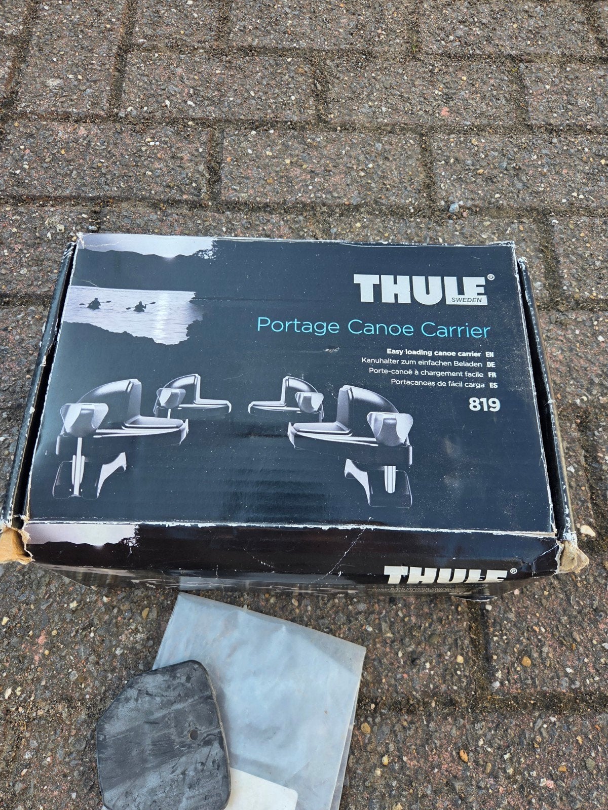 Thule Portage 819 kanodrager / kajakdrager – zo goed als nie, Ophalen, Gebruikt