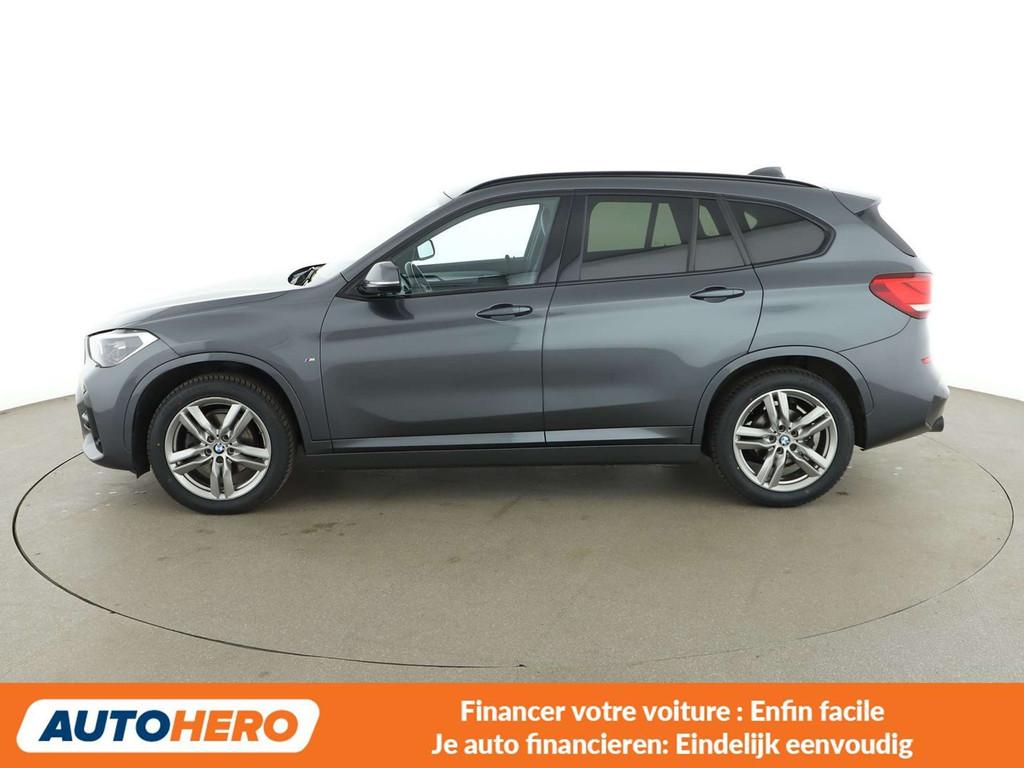 BMW X1 sDrive 18i M Sport (bj 2022, automaat), Auto's, Gebruikt, Zwart, 5 zetels, 5 deurs
