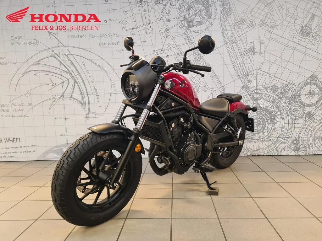 Honda CMX 500 Rebel (bj 2023), Motoren, Chopper, Bedrijf, 12 t/m 35 kW, 500 cc