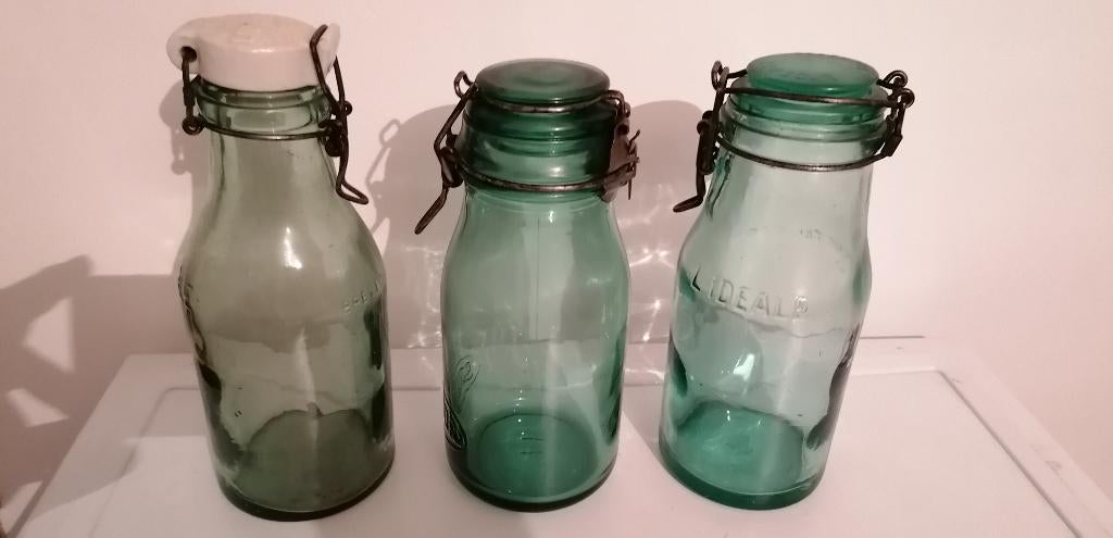 Bocaux anciens en verre pour décoration, Envoi