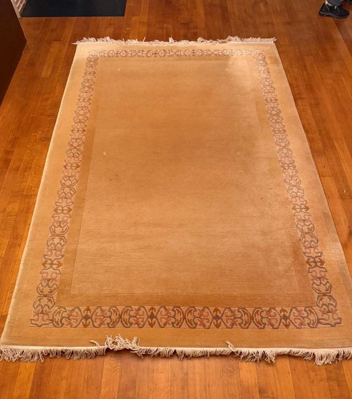 Tapis - mat////+/- 2,5 m x 2 m////Wools of New Zealand, Enlèvement, Utilisé