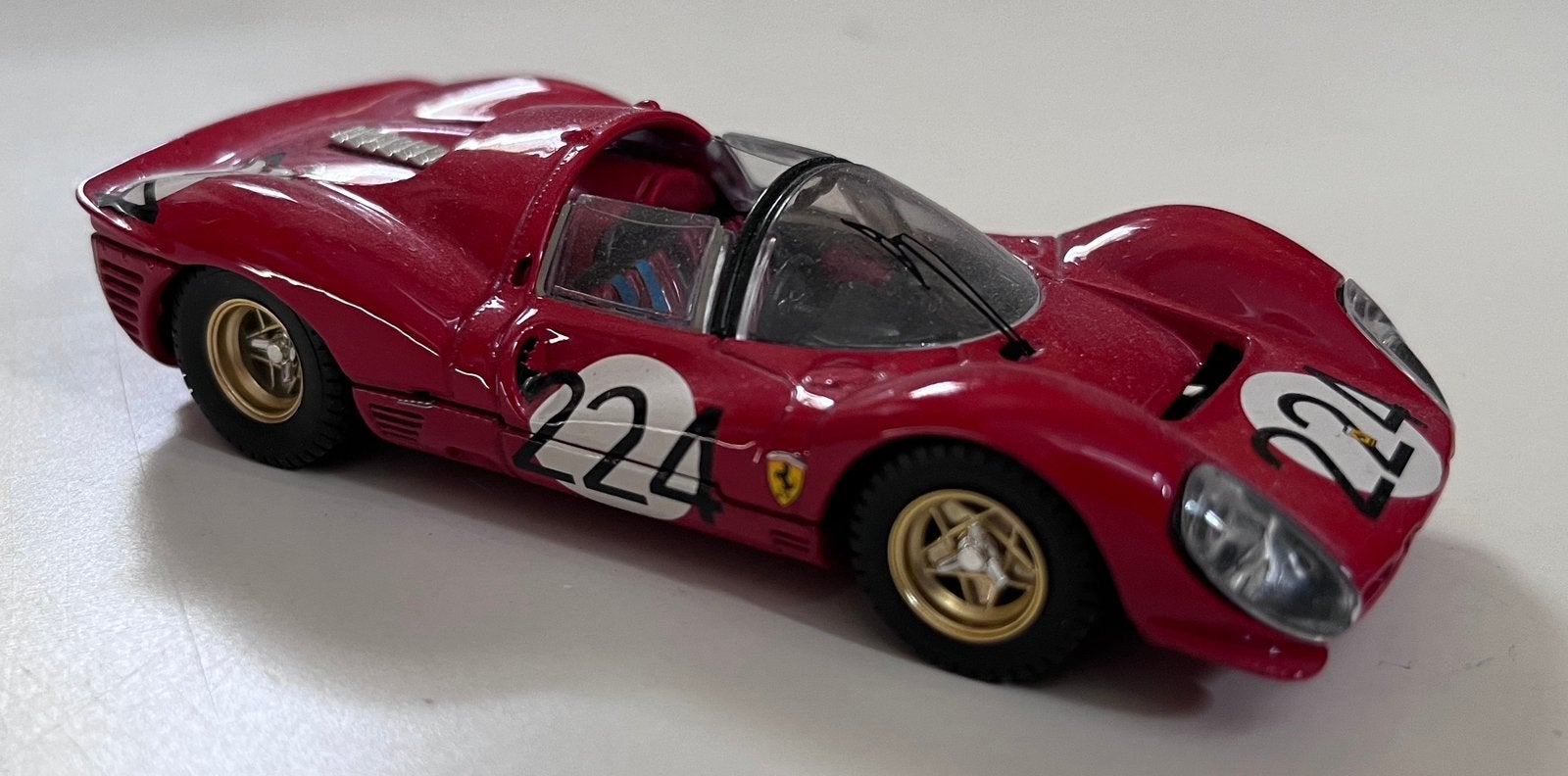 1/43 Ferrari 330 P4 Targa Florio 1967. Bang 7147, Enlèvement, Utilisé, Voiture, Autres marques