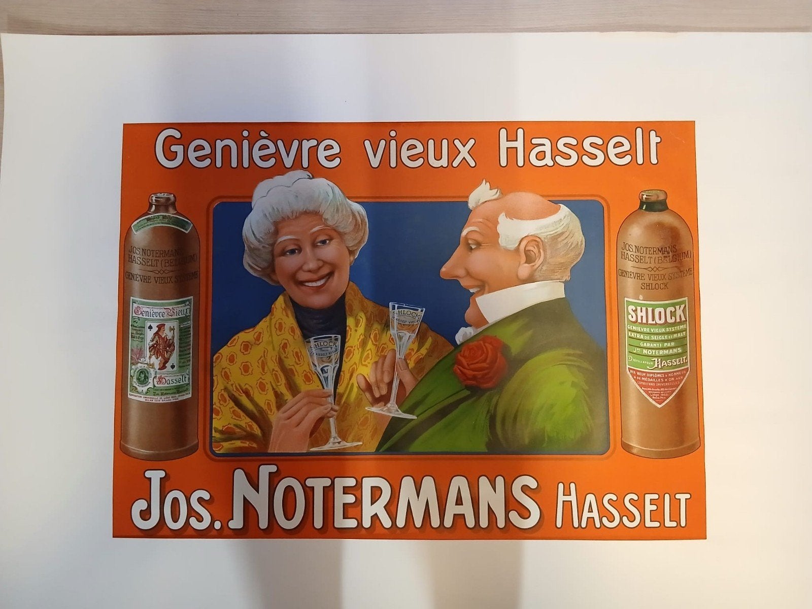 Gin Affish, Collections, Enlèvement
