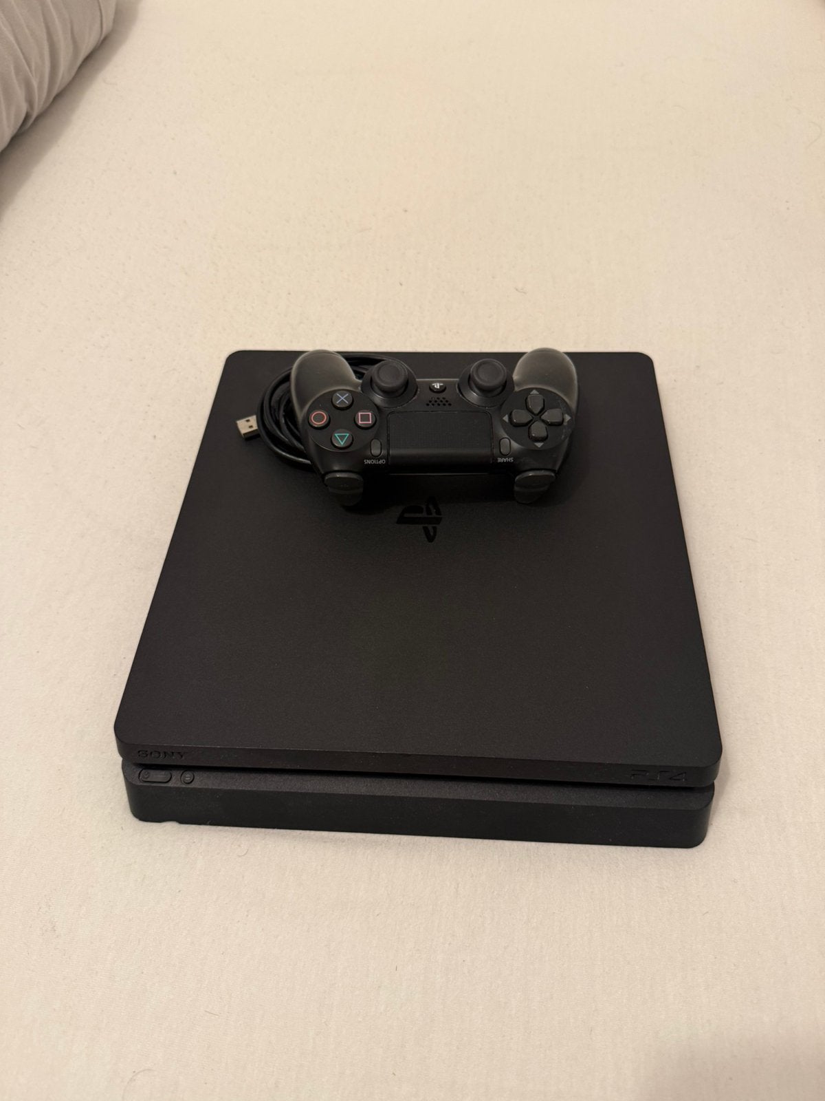 Ps4 Slim met 1 controler, 500 GB, Enlèvement ou Envoi, Avec 1 manette, Utilisé