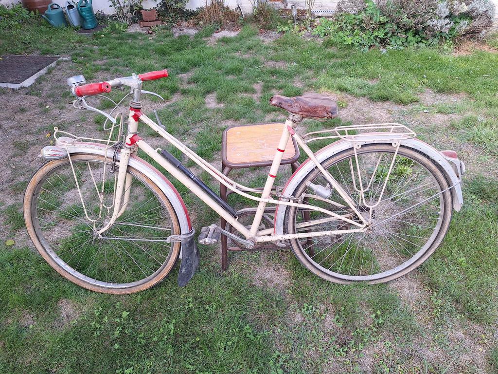 Vélo de ville année 1950, Vélos & Vélomoteurs, Enlèvement, Utilisé