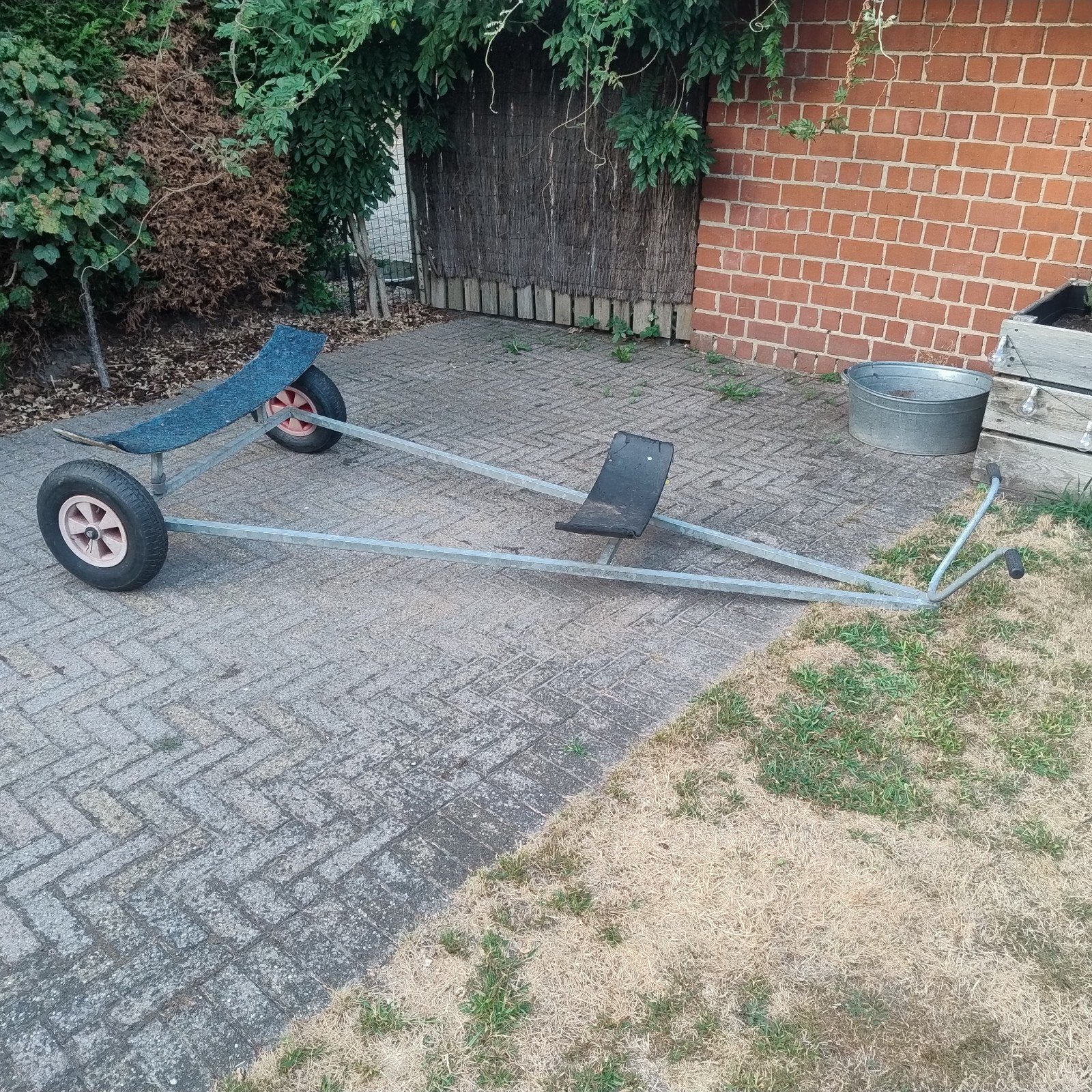strandtrailer voor Splash of Laser, Watersport en Boten, Boottrailers, Ophalen, Gebruikt, Strandtrailer