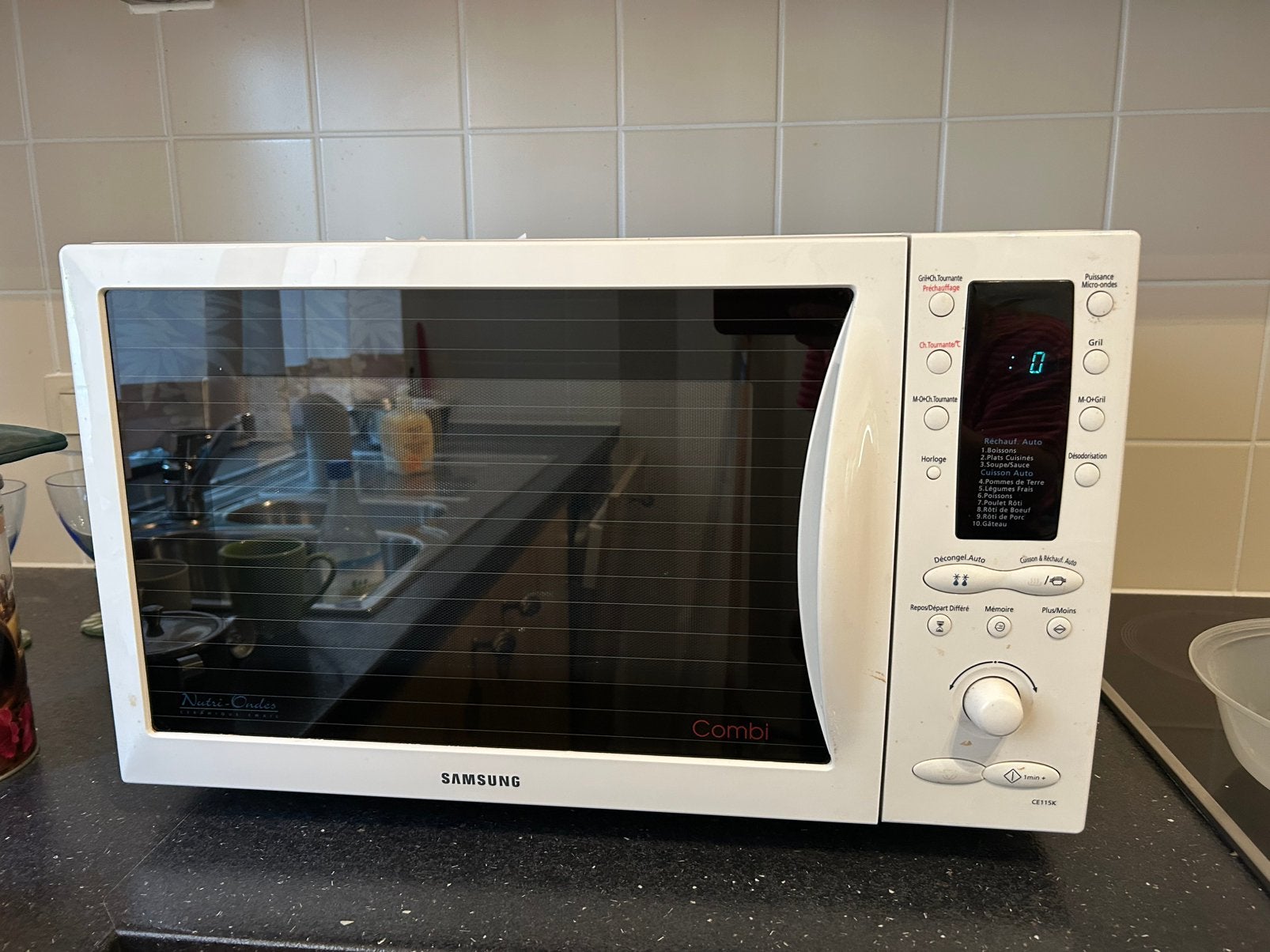 Microgolfoven (combi) - Samsung, Elektronische apparatuur, Ophalen, Gebruikt, Draaiplateau, Vrijstaand