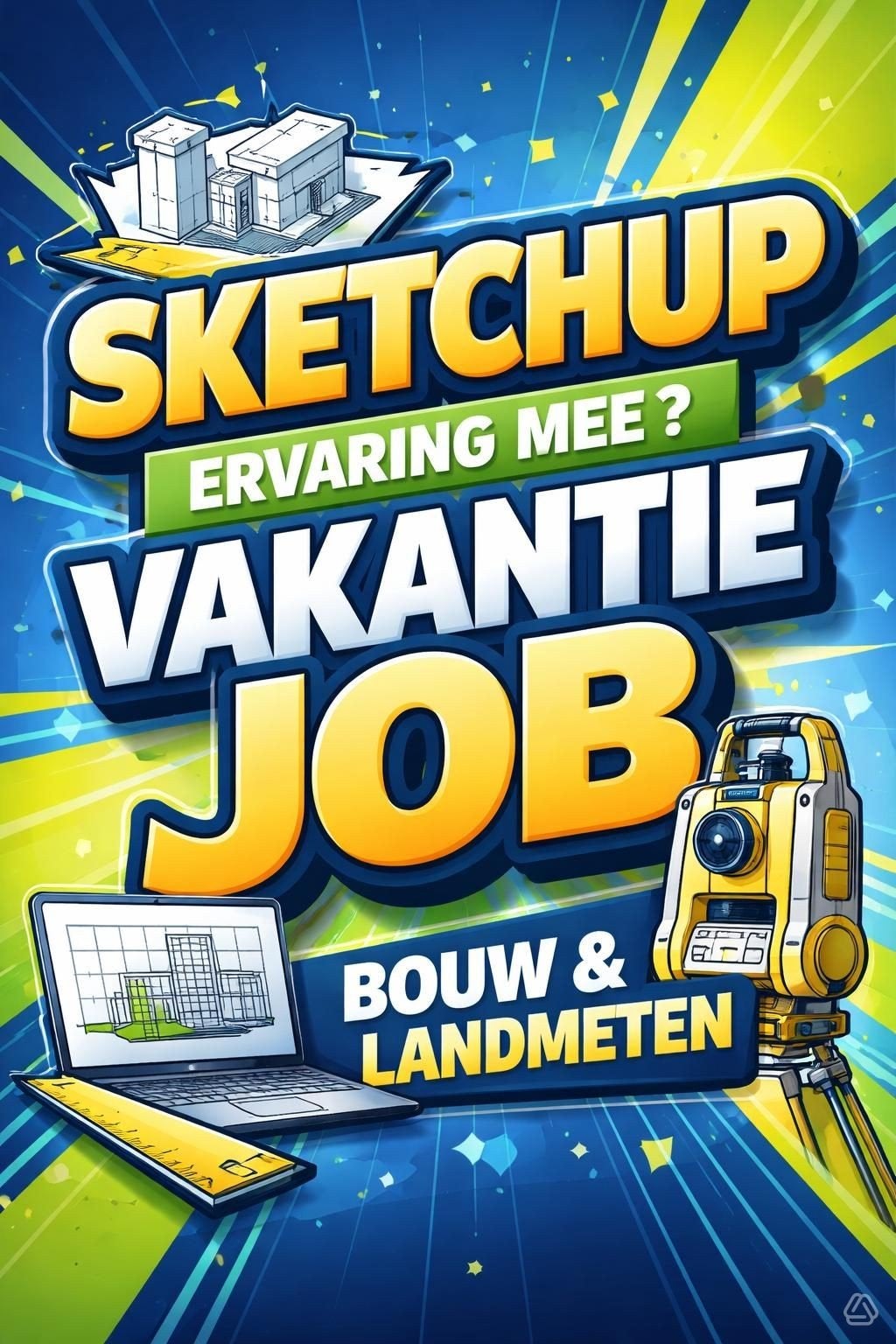 Geel/Westerlo/Aarschot: Bouw & Landmeten SketchUp & CAD, Offres d'emploi, Emplois | Emplois Autre