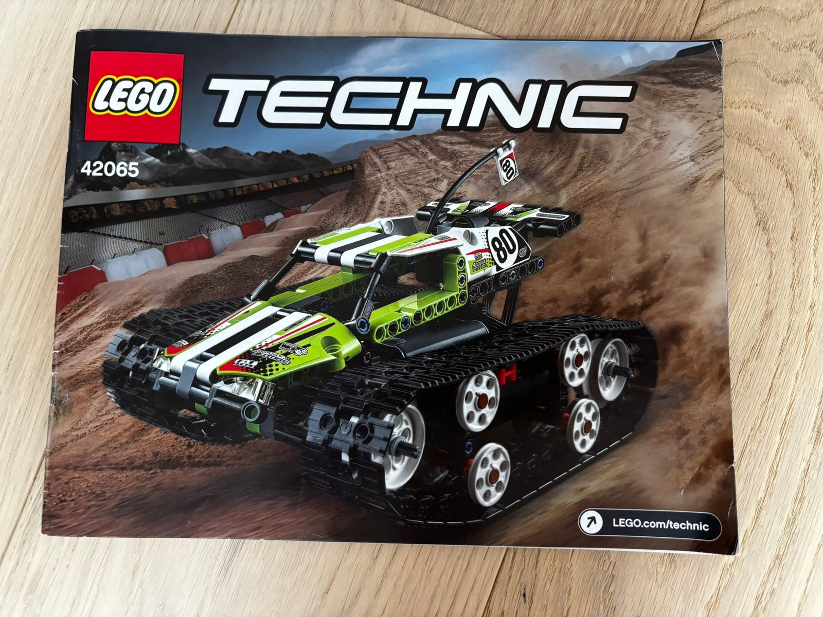 Lego Technic (afstandsbediening) 42065 RC Tracked Racer, Kinderen en Baby's, Ophalen, Lego, Zo goed als nieuw, Compleet