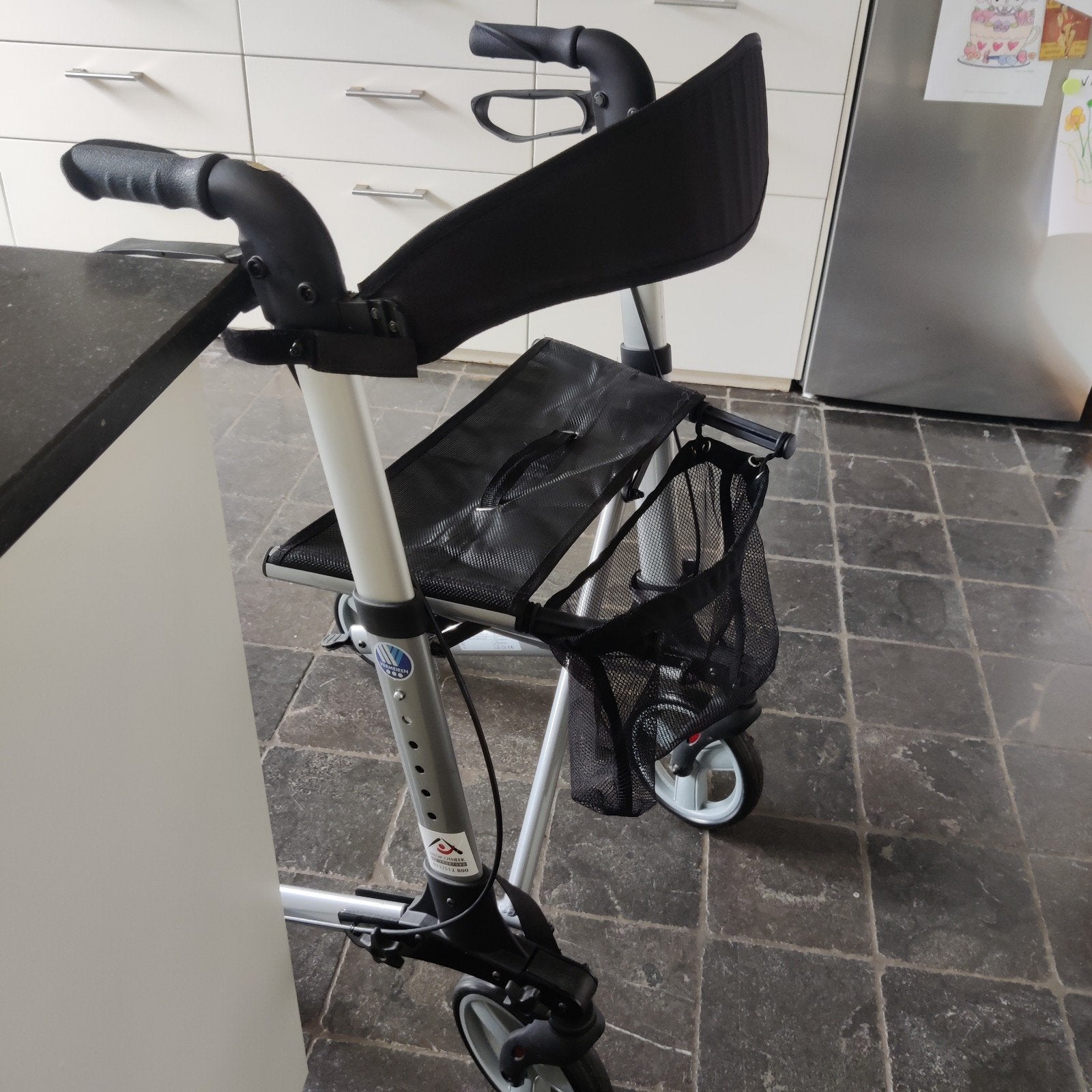 opvouwbare lichtgewicht rollator, Diversen, Ophalen