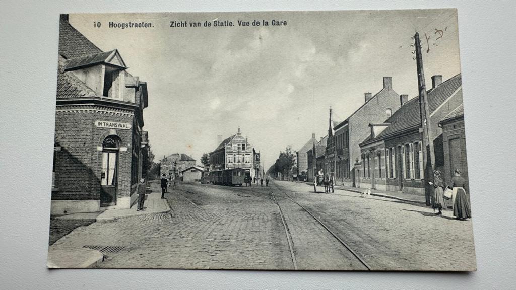 Hoogstraten Zicht van de statie, Verzenden