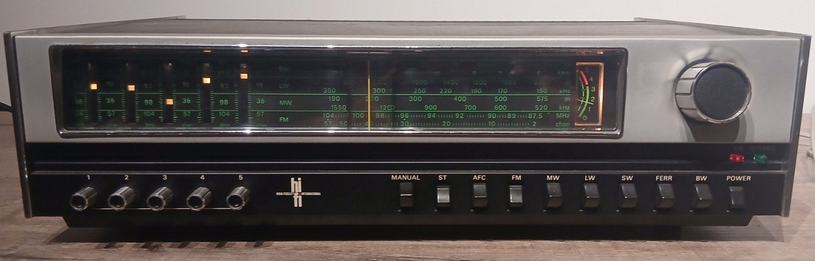 ​Philips 22RH651 Hi-Fi International Tuner – Vintage Analoge, Audio, Tv en Foto, Tuners, Ophalen