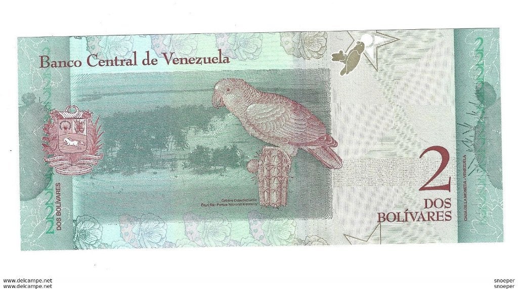 venezuela 2 bolivares 2018 101 unc, Timbres & Monnaies, Billets de banque | Amérique, Envoi, Amérique du Sud, Billets en vrac
