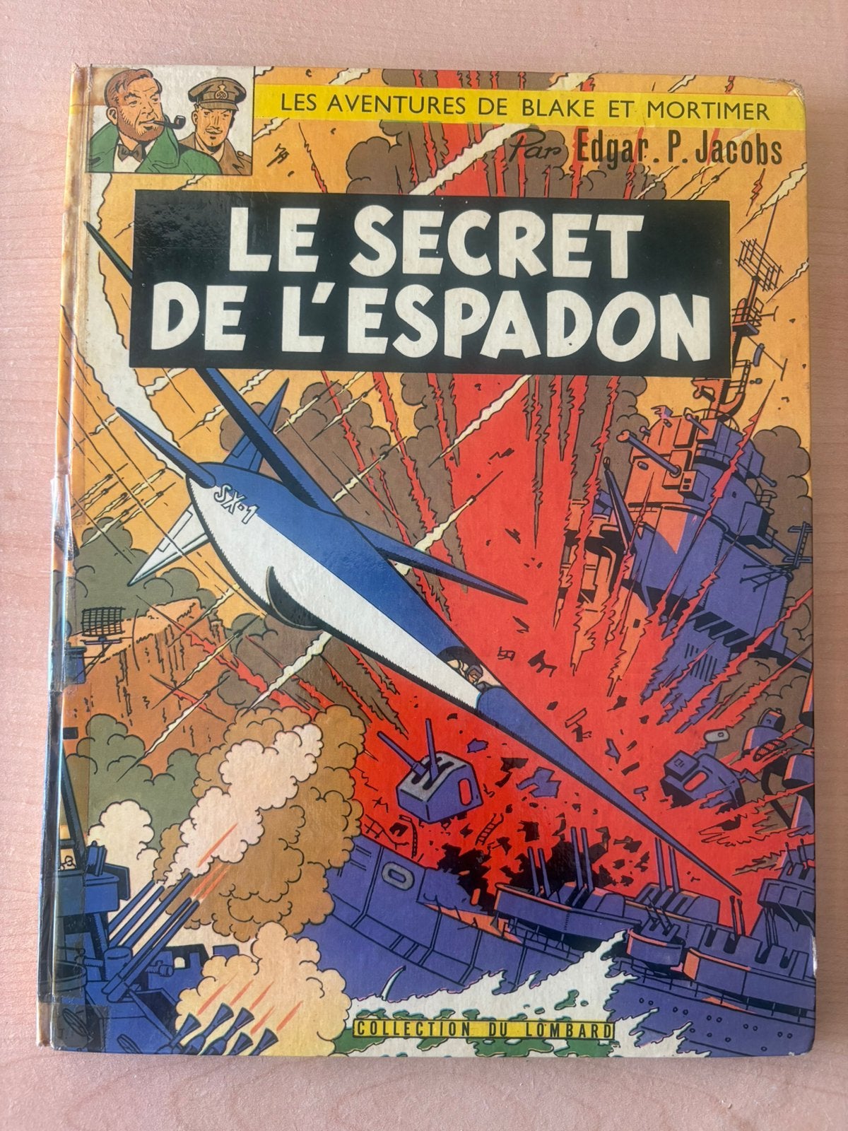 Blake et Mortimer Le secret de l espadon 1964, Ophalen of Verzenden, Gelezen