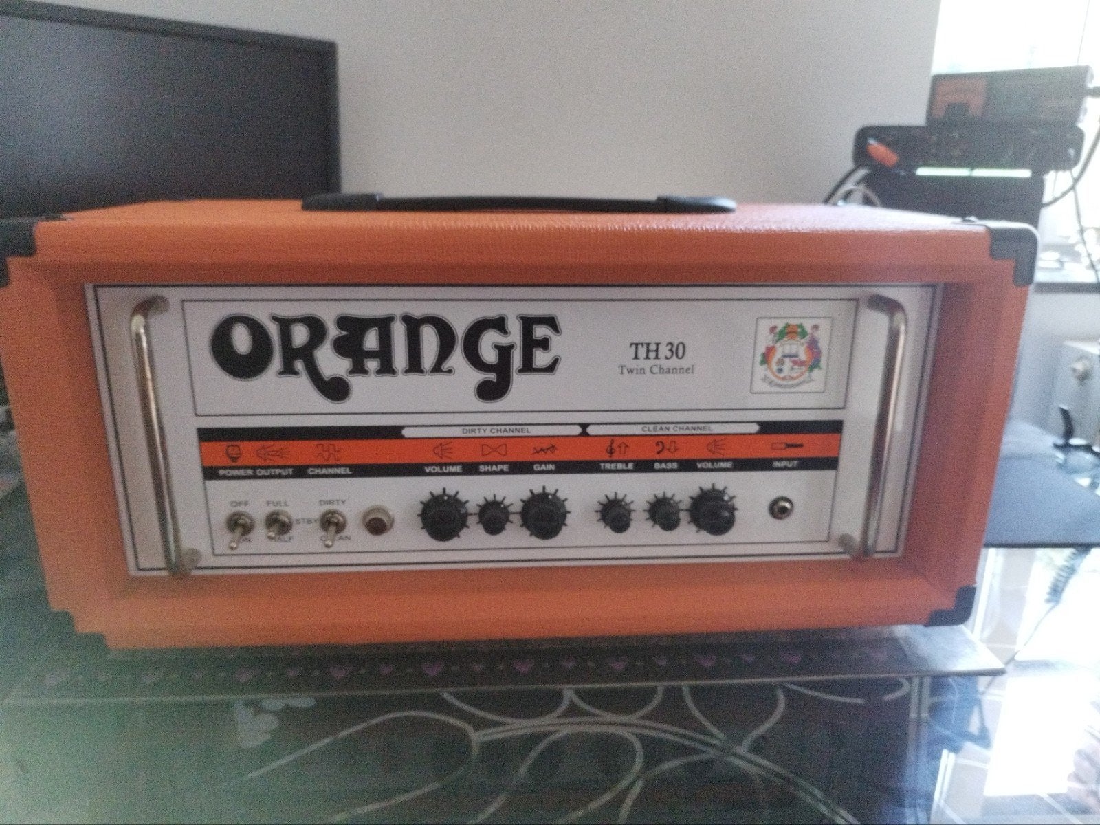 Orange TH30 + footswitch, Muziek en Instrumenten, Versterkers | Bas en Gitaar, Zo goed als nieuw, Gitaar, Minder dan 50 watt, Ophalen