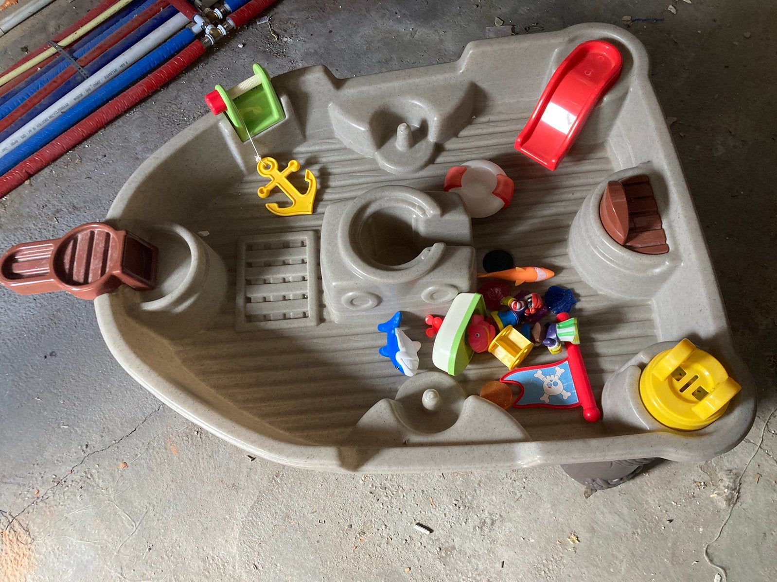 Watertafel piratenboot, Kinderen en Baby's, Ophalen, Zo goed als nieuw
