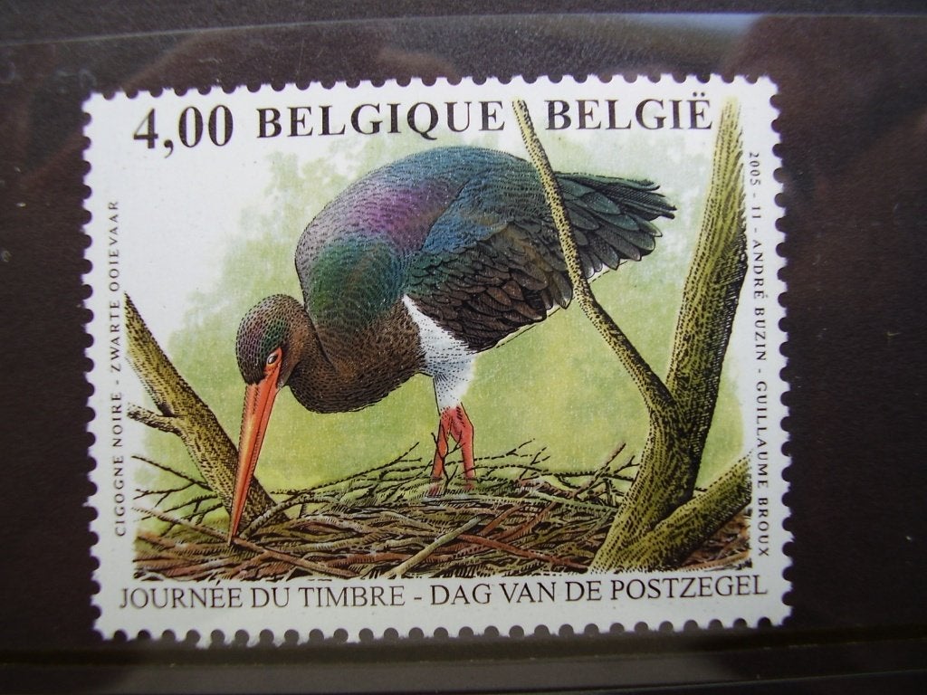 3388 postfris - Zwarte ooievaar, Ophalen of Verzenden, Postfris
