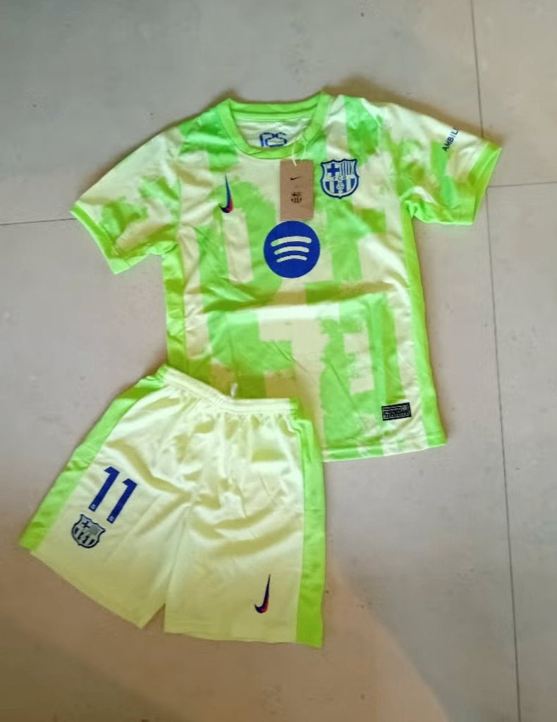 Barca set shirt+ broekje mintgroen, Sports & Fitness, Enlèvement ou Envoi, Neuf, Set