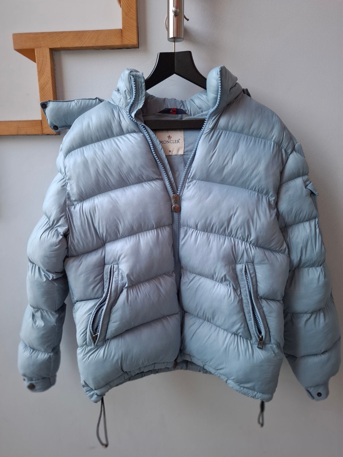 Jas Moncler maat S, Enlèvement ou Envoi, Taille 36 (S), Moncler, Comme neuf