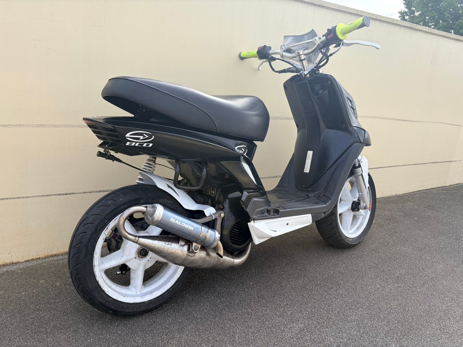 Malossi mhr uitlaat booster spirit, next ,stunt, Vélos & Vélomoteurs, Enlèvement ou Envoi, Comme neuf, Pot d'échappement, Yamaha