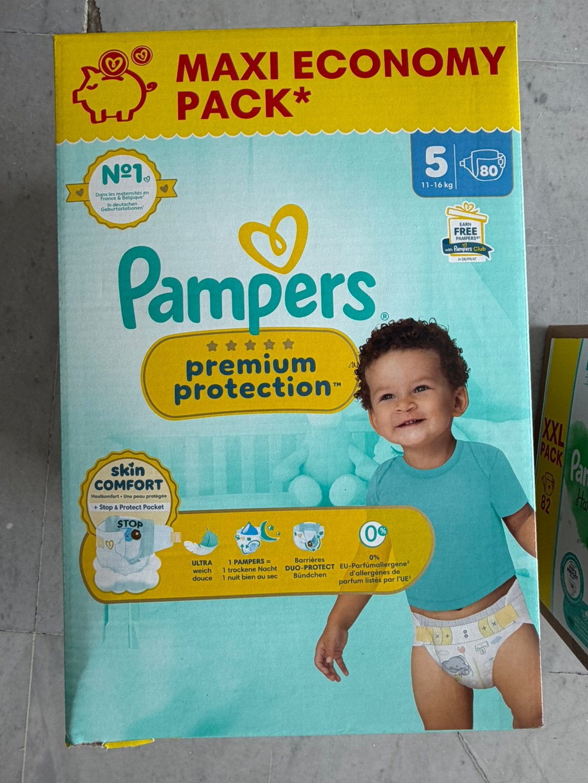 Couches Pampers Neuve #5, Enlèvement, Neuf