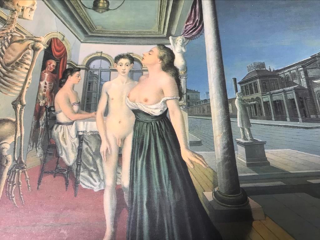 Paul Delvaux en Chine, peintures et gravures, 200 pages, Enlèvement ou Envoi, Comme neuf, Peinture et dessin