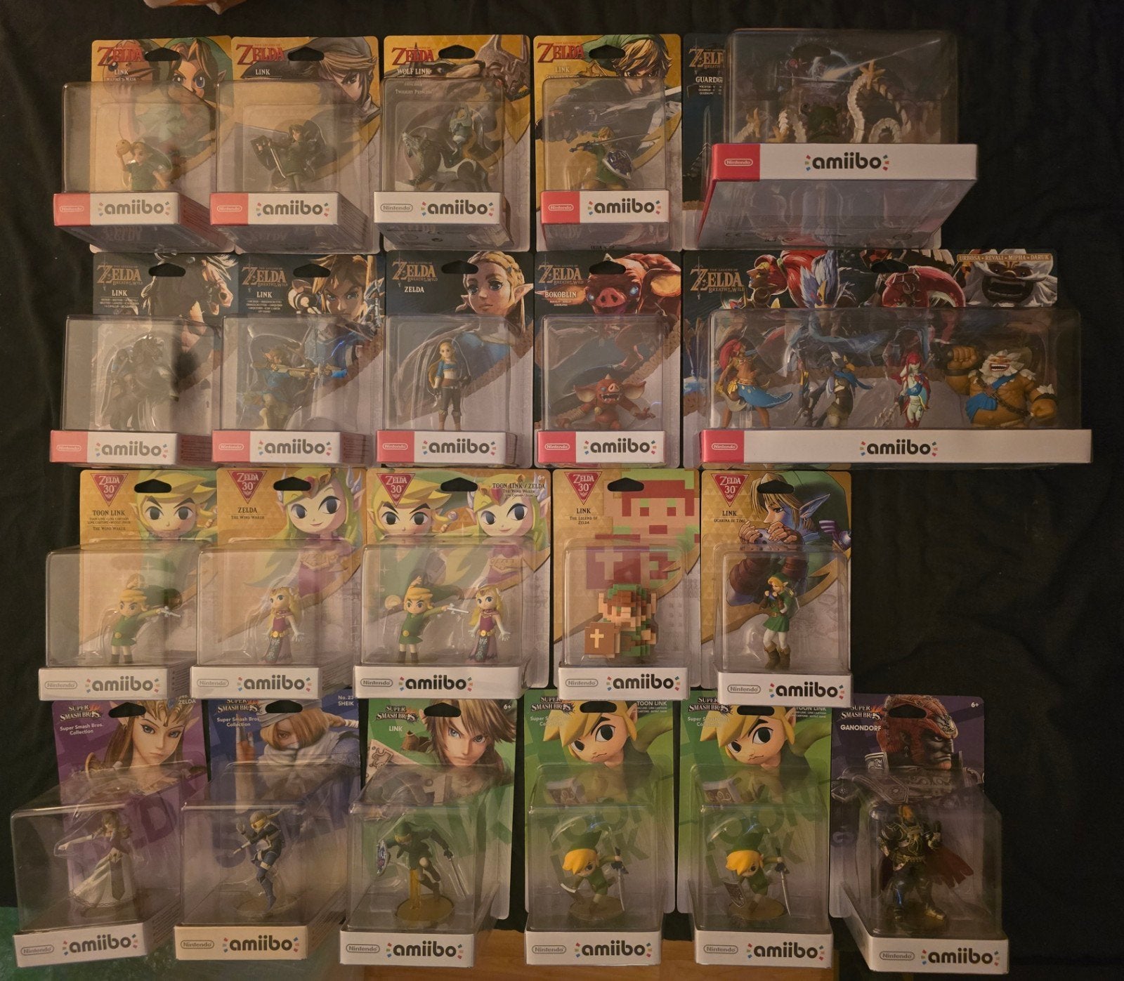 Amiibo Zelda, Enlèvement