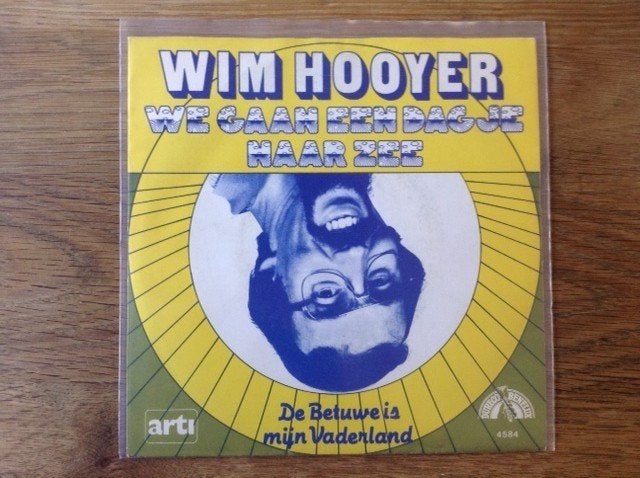 single wim hooyer, Cd's en Dvd's, Vinyl Singles, 7 inch, Ophalen of Verzenden, Beschermende buitenhoes, Nederlandstalig