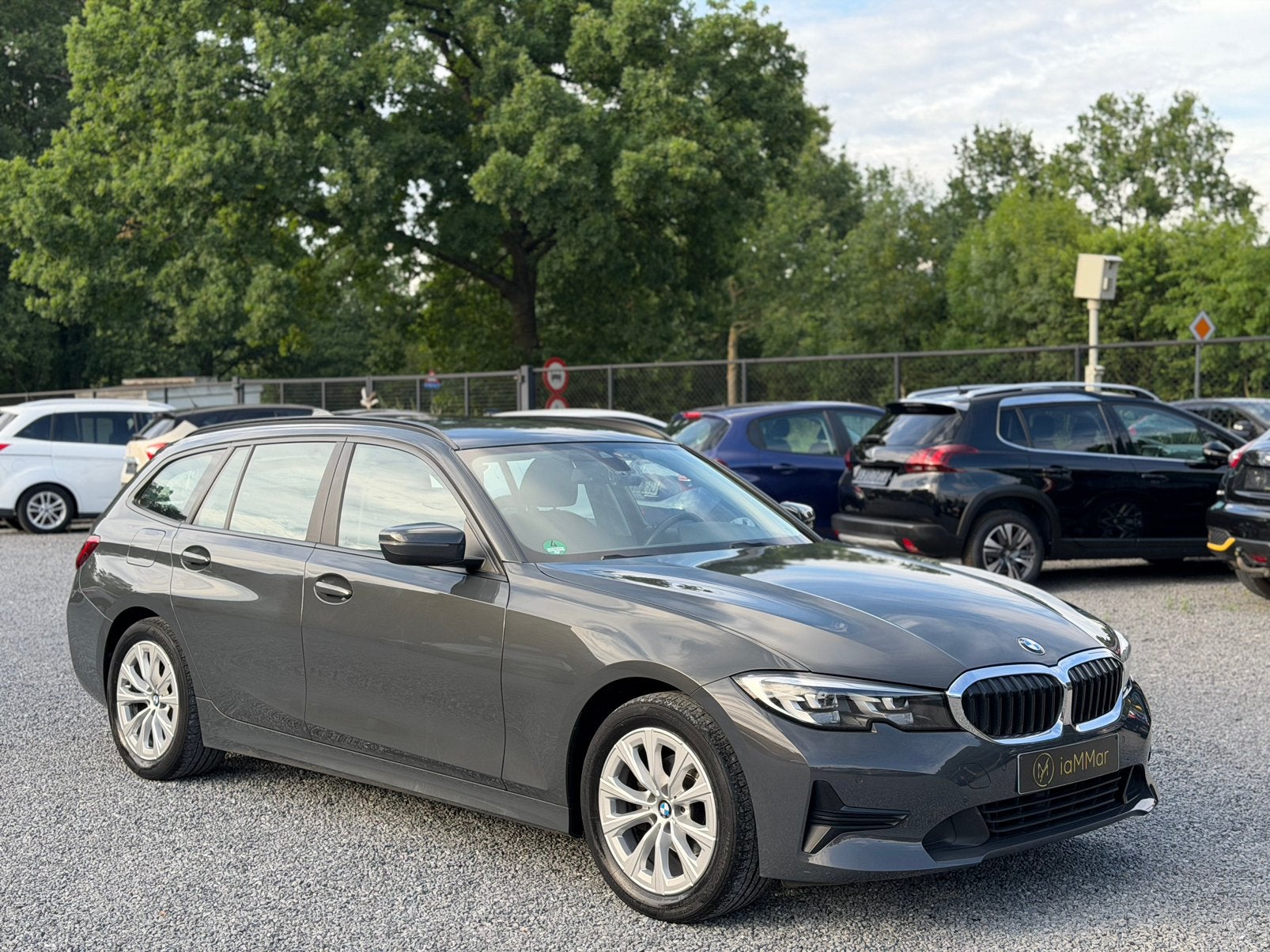 BMW 318 - AUTOMAAT, Auto's, Automaat, Leder, Bedrijf, Zilver of Grijs