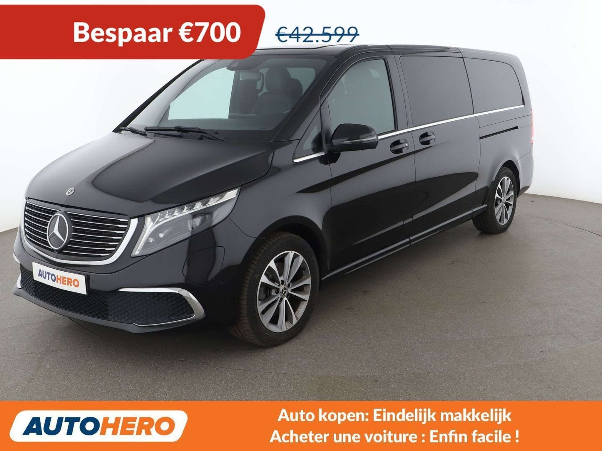 Mercedes-Benz EQV 300 300 extralang (automatique), Autos, Cuir, Autres modèles, Achat, 7 places