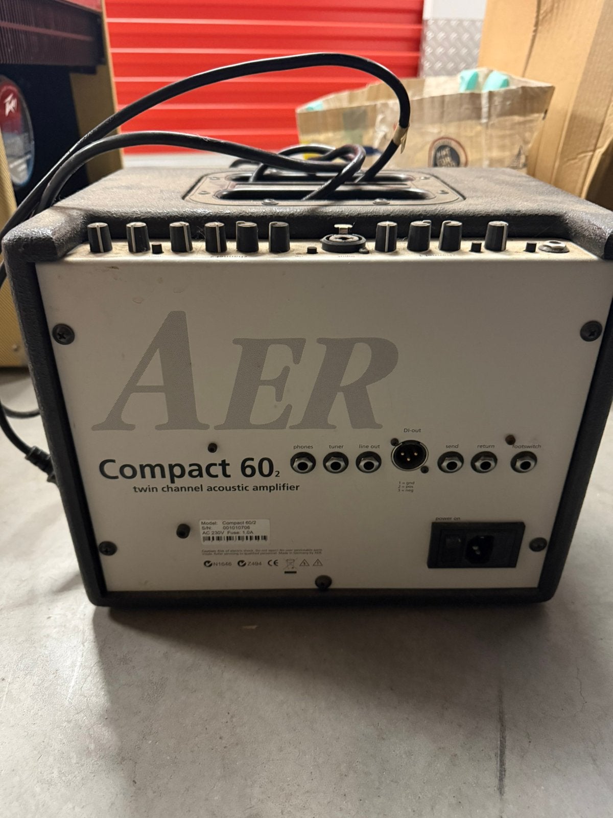 Ampli pour guitare acoustique AER Compact 60/2, Enlèvement, Utilisé, Guitare
