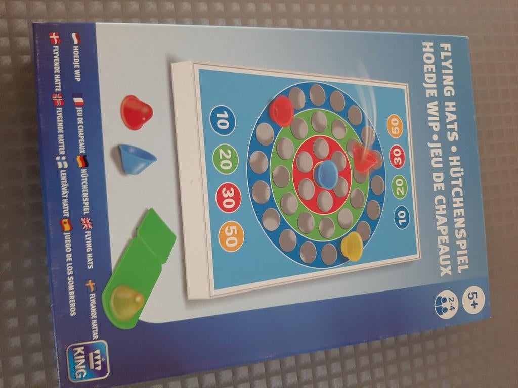 Gezelschapsspel Hoedje wip en Vlooienspel, Hobby en Vrije tijd, Ophalen