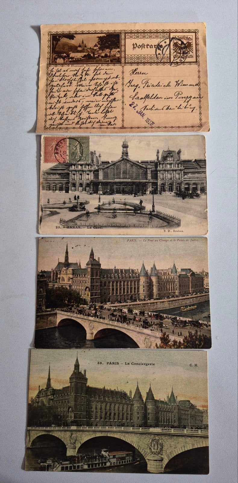 37 vieilles enveloppes !, Collections, Enlèvement ou Envoi