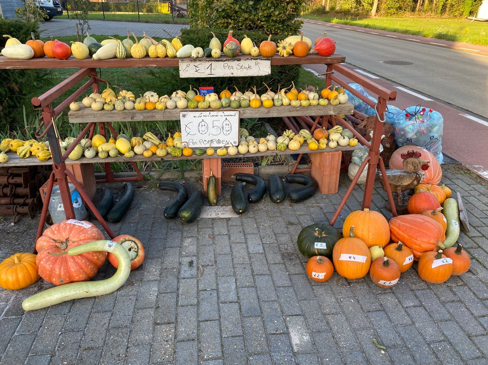 Pompoenen, Enlèvement, Comme neuf