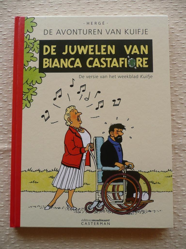 KUIFJE "DE JUWELEN VAN BIANCA CASTAFIORE" - HC (64 BLZ) 2023, Boeken, Hergé (George Rémi), Eén stripboek, Nieuw, Ophalen of Verzenden