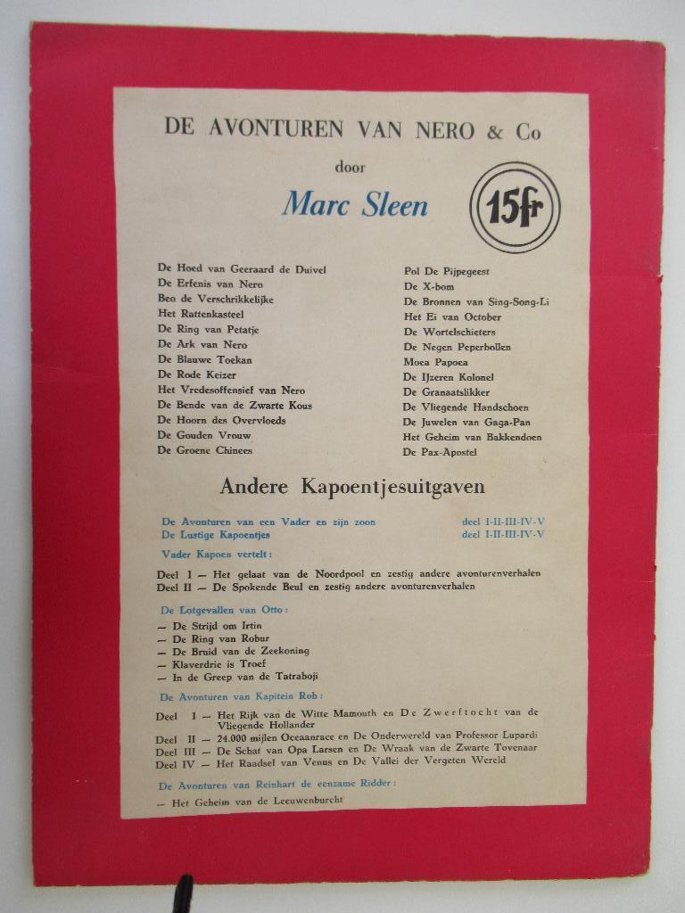 kapitein rob...nr.6...het pinguinland van prof.lupardi...1st, Enlèvement ou Envoi, Comme neuf