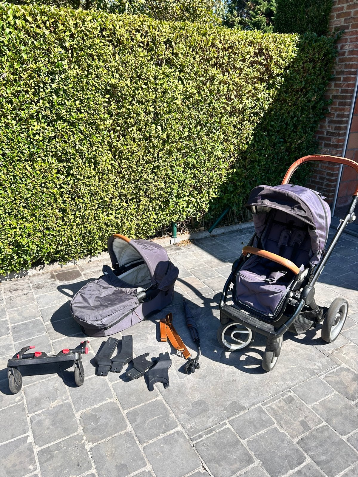 Mutsy evo 2 in 1 wandelwagen/buggy, Enfants & Bébés, Poussettes & Combinaisons, Enlèvement, Utilisé, Poussette combi, Mutsy