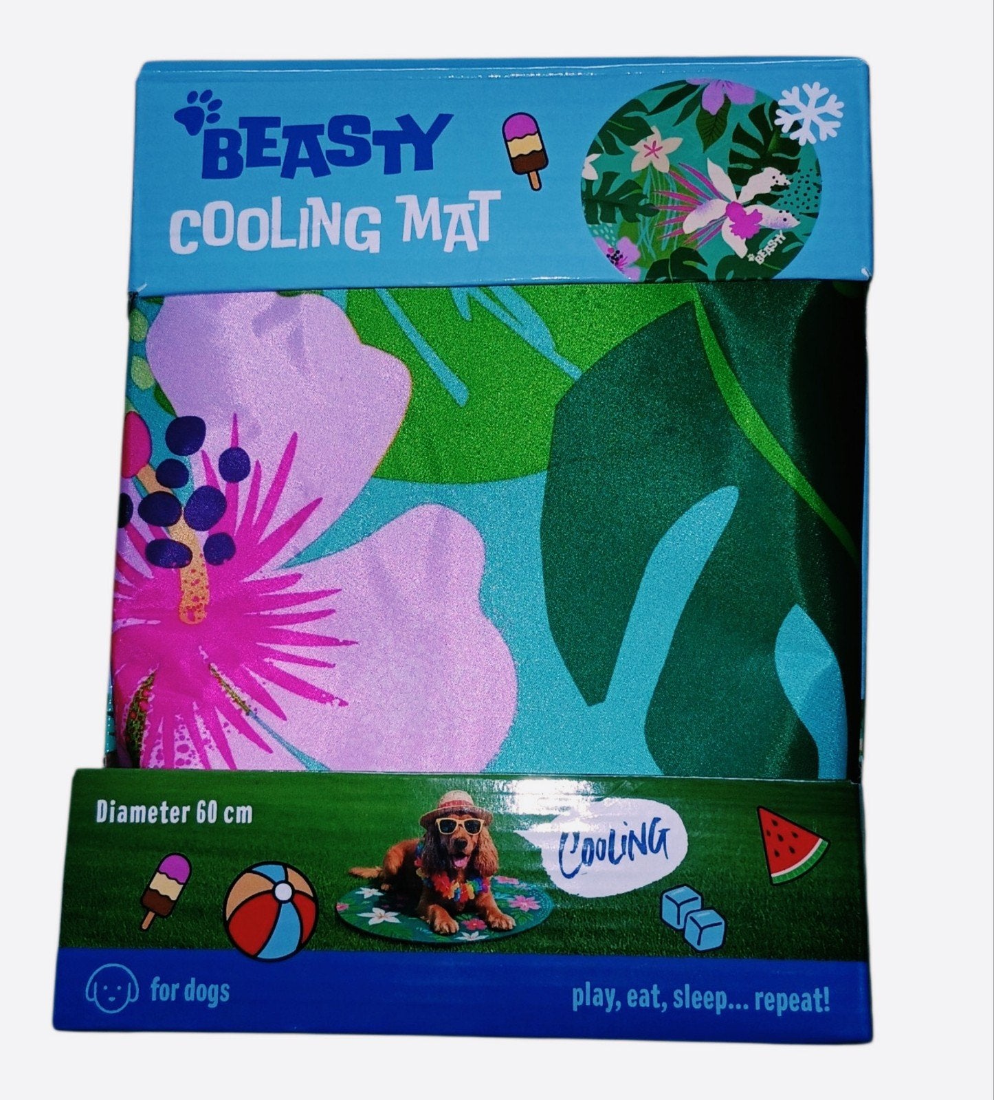 Beasty cooling mat ø 60cm, Livres, Animaux & Animaux domestiques, Enlèvement ou Envoi, Neuf, Chiens