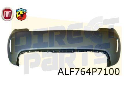 Fiat	500 Abarth (312)  ( 9/7-10/15) achterbumper (te spuiten, -, Verzenden, -, Nieuw