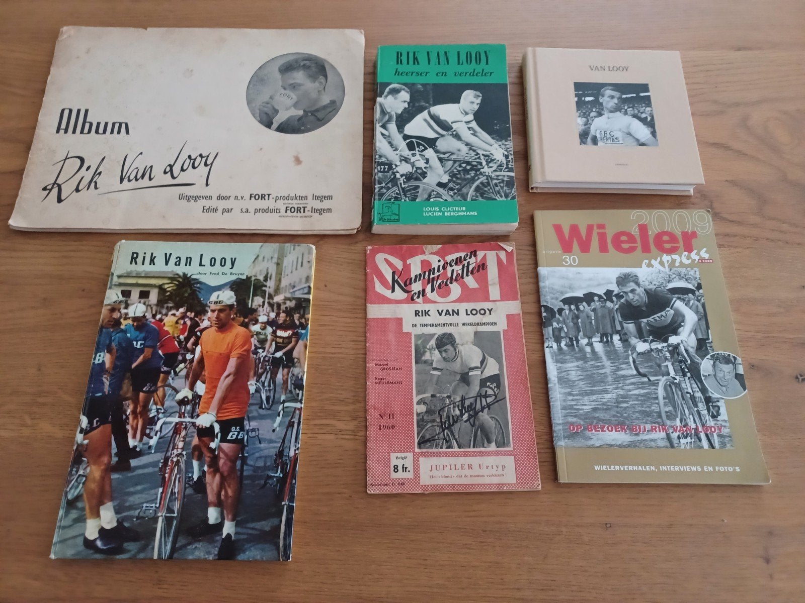 6 boeken van rik van looy, Ophalen of Verzenden