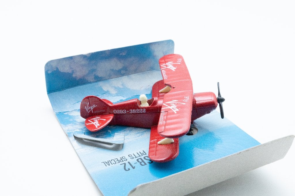 Matchbox Skybuster SB 12 Pitts Special Virgin, Ophalen of Verzenden, Zo goed als nieuw, Overige typen