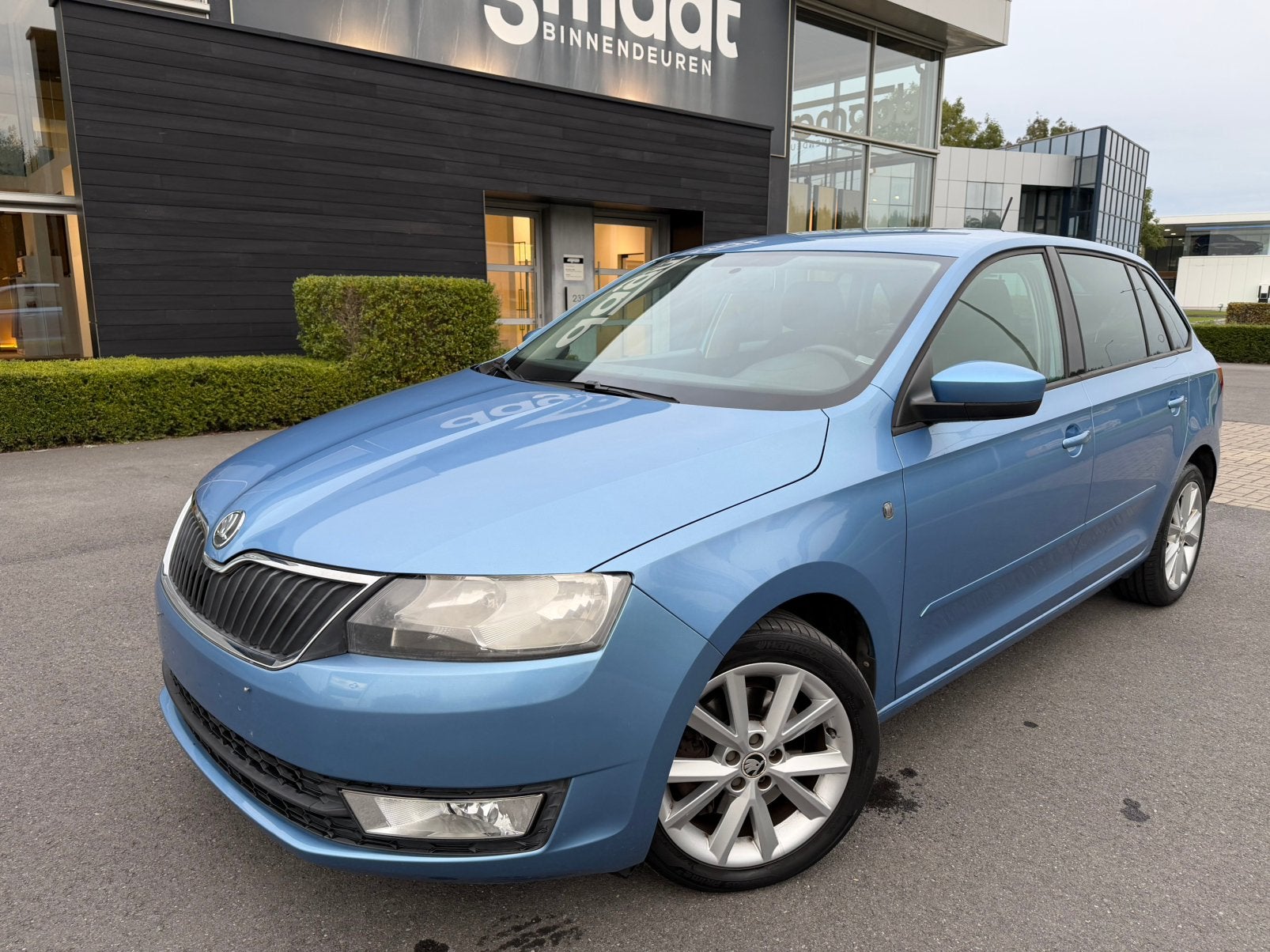 Skoda Rapid 1.2 TSI benzine, 2014, km 91.500, kw77 pk105, Voorwielaandrijving, Euro 5, Stof, Verwarmde buitenspiegels
