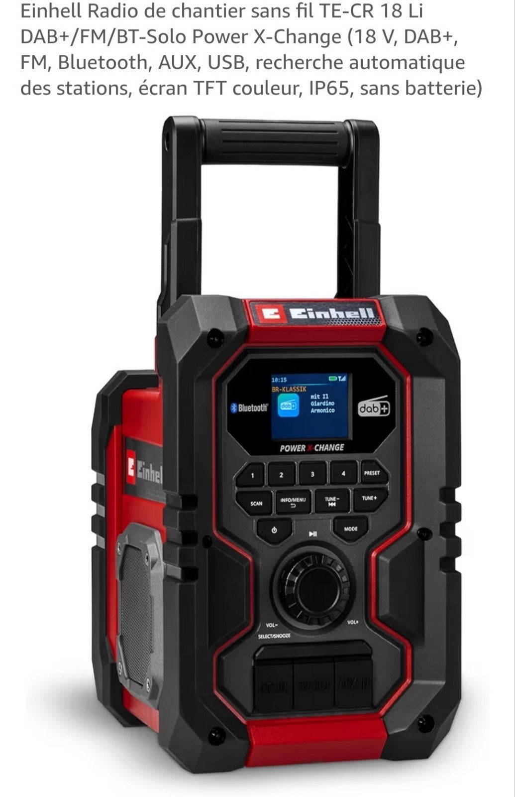 EINHELL, Audio, Tv en Foto, Radio's, Nieuw, Bouwradio, Ophalen
