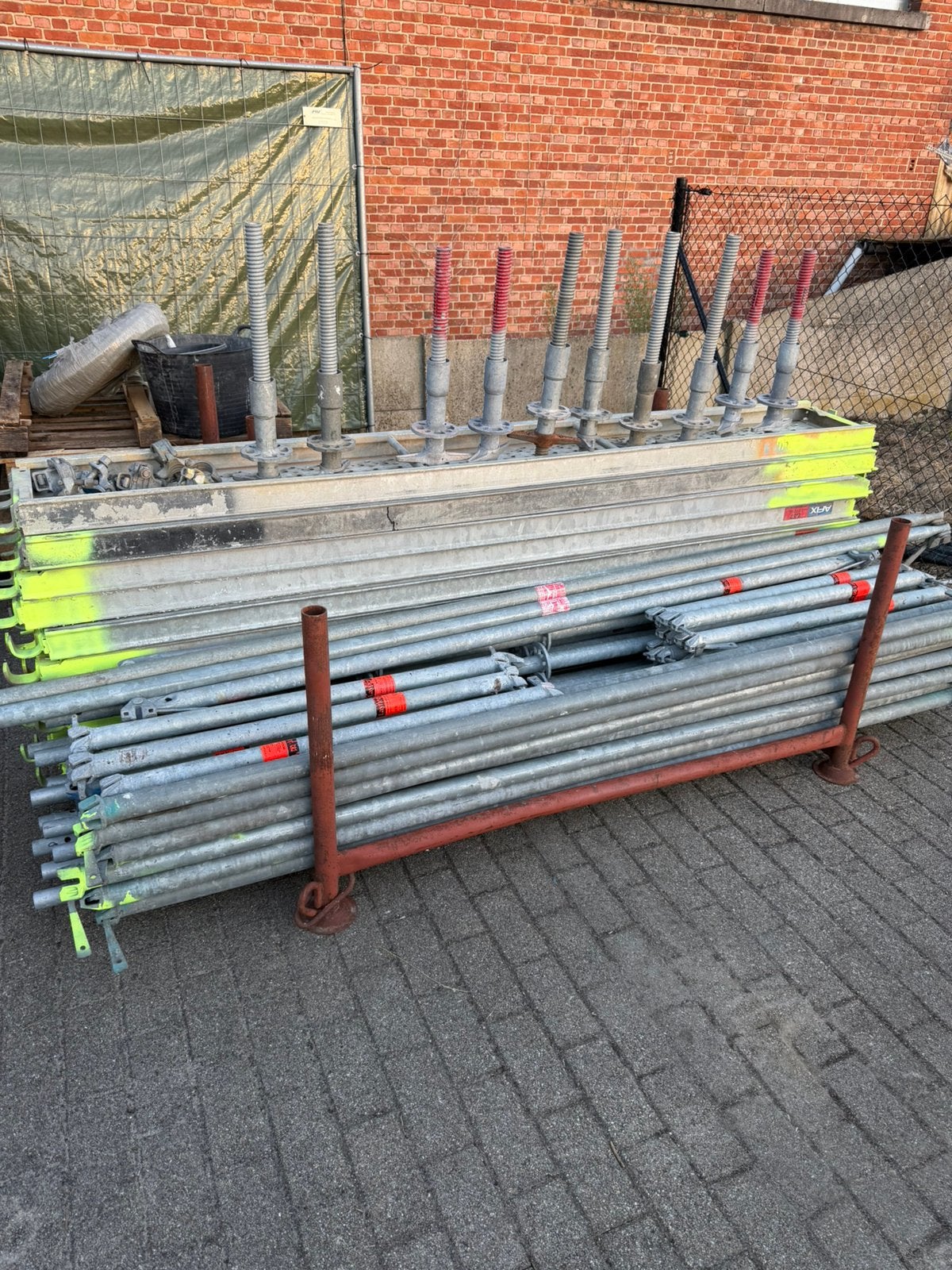 Stelling, Doe-het-zelf en Bouw, Steigers, Ophalen of Verzenden, Gebruikt