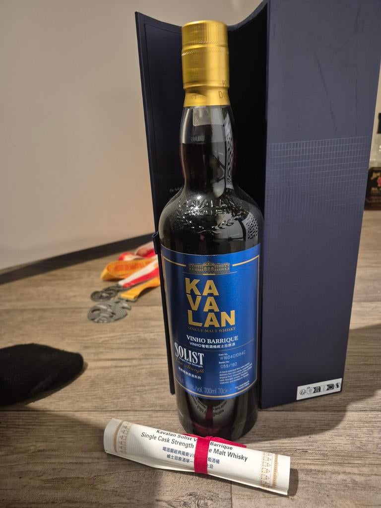 Kavalan solist vinho  barrique, Enlèvement ou Envoi