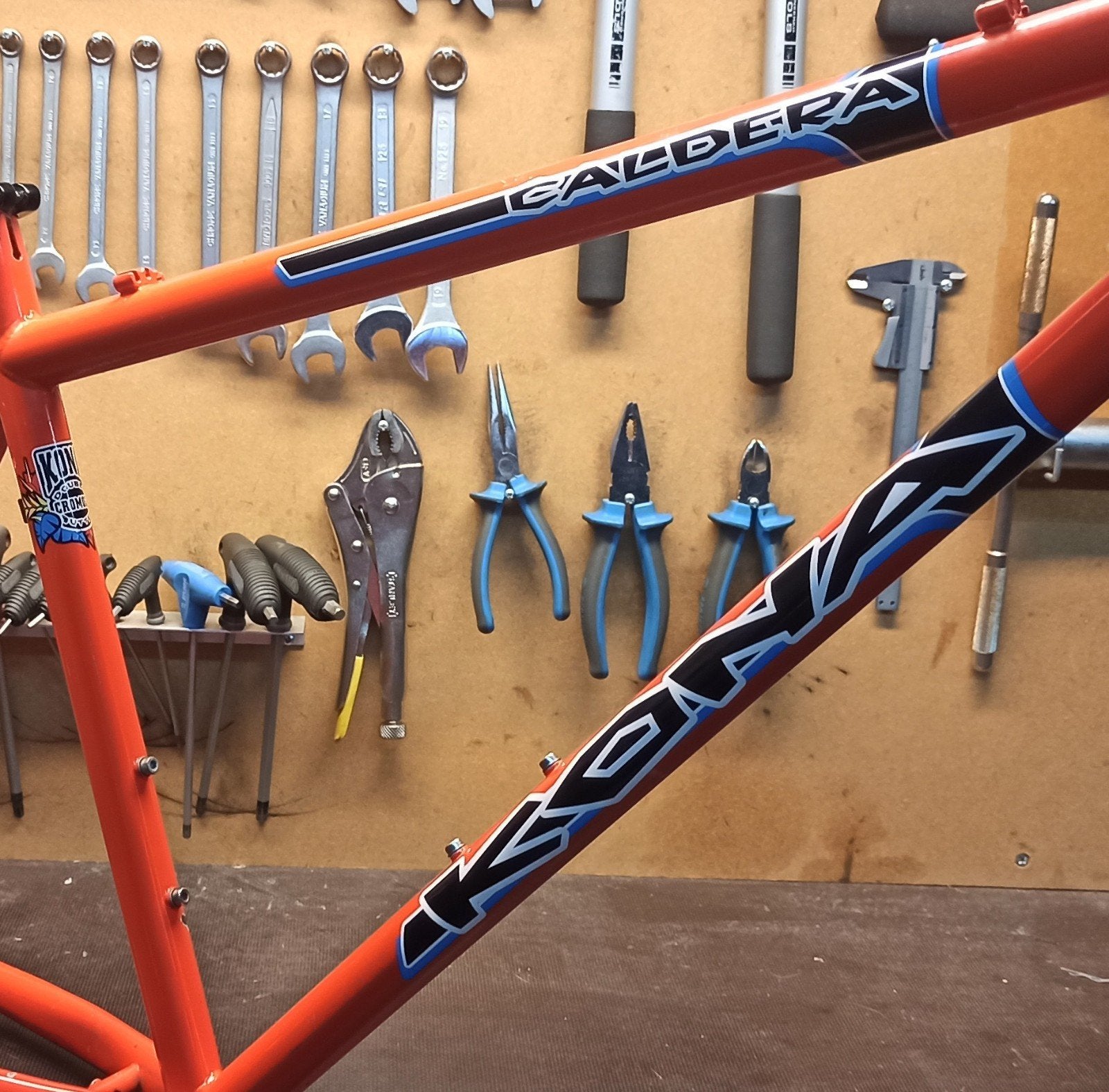 Vintage Kona Caldera Cro-Mo MTB frame., Fietsen en Brommers, Ophalen, Frame, Gebruikt, Kona