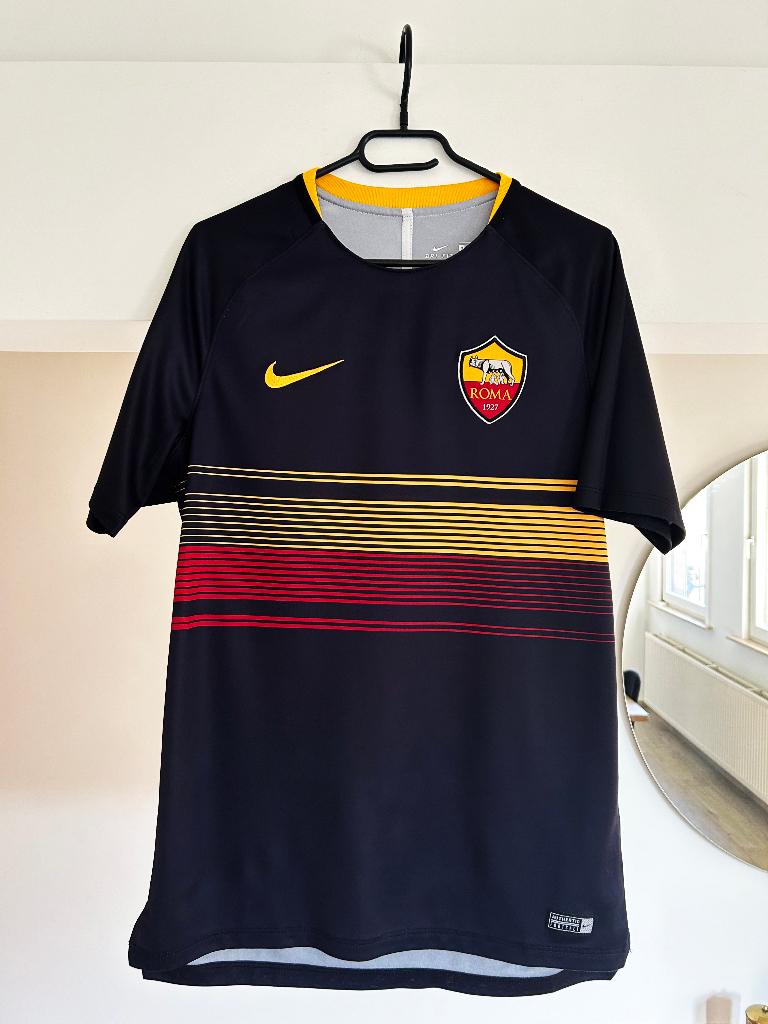 AS Roma pre-match 2018-2019 voetbal shirt, Taille M, Enlèvement ou Envoi, Neuf, Maillot